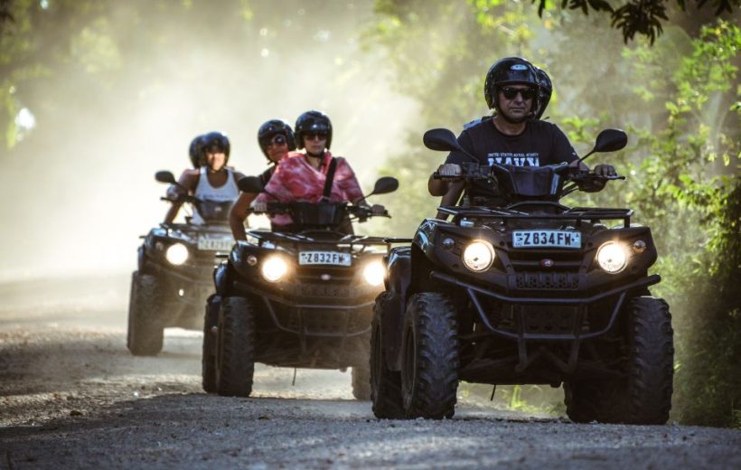 Quad tour and visit to a local village